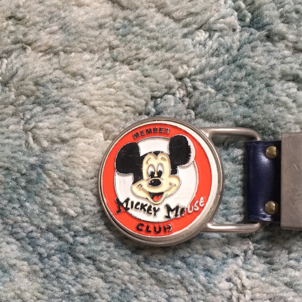 Vintage Mickey Mouse Club belt